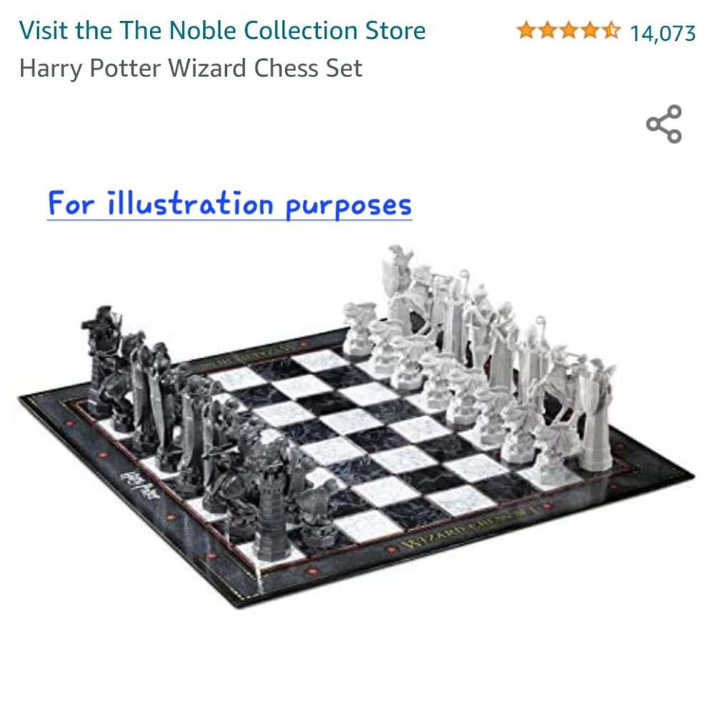 Harry Potter Wizard Chess Set